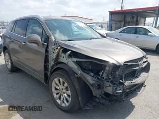 2017 Buick Envision Essence with VIN LRBFXDSA4HD237659, listed as a IAAI auction lot 41782764 with 118,555 mi miles and . Bid and sale history available at carsss.com. Image 1.