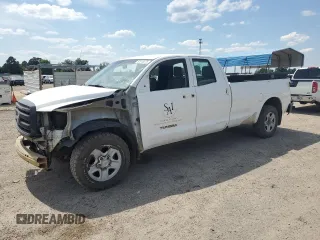 2012 Toyota Tundra SR with VIN 5TFTY5F12CX007529, listed as a Copart auction lot 57818075 with 210,595 mi miles and Salvage title. Bid and sale history available at DreamBid. Image 1.