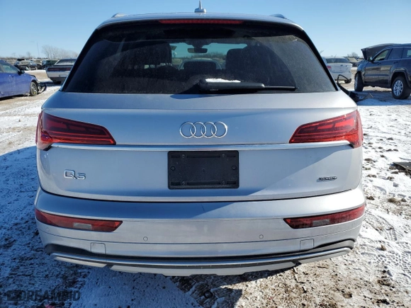2023 Audi Q5 Premium with VIN WA1ABAFY3P2049008, listed as a Copart auction lot 88082735 with 11,871 mi miles and Salvage Title. Bid and sale history available at carsss.com. Image 6.