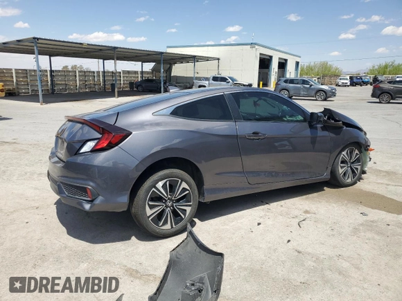 2016 Honda Civic EX-T z VIN 2HGFC3B33GH359702, wystawiony jako Copart lot #54943425 z przebiegiem Nie podano mil oraz Szkoda całkowita • Salvage title. Historia ofert i sprzedaży dostępna na DreamBid. Obrazek 3.