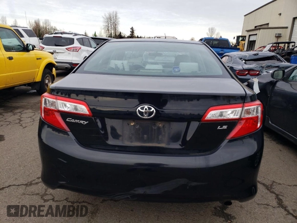 2012 Toyota Camry L with VIN 4T1BF1FK0CU034258, listed as a Copart auction lot 43572785 with 200,166 mi miles and Salvage Title. Bid and sale history available at carsss.com. Image 6.