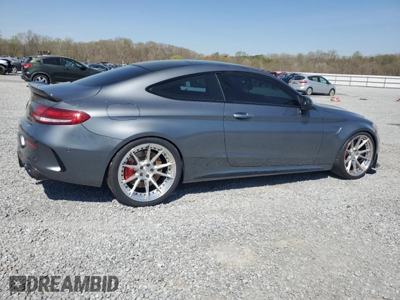 2017 Mercedes-Benz C 63 S AMG with VIN WDDWJ8HB0HF504414, listed as a Copart auction lot 50409255 with Not Provided miles and Salvage Title. Bid and sale history available at carsss.com. Image 3.