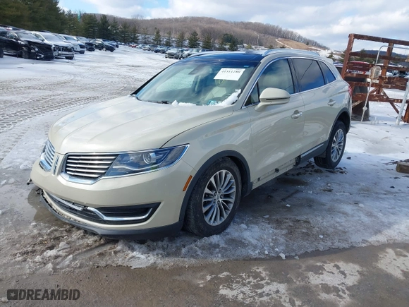 2016 Lincoln MKX Select with VIN 2LMTJ8KRXGBL86620, listed as a IAAI auction lot 41511280 with 90,379 mi miles. Bid and sale history available at carsss.com. Image 18.