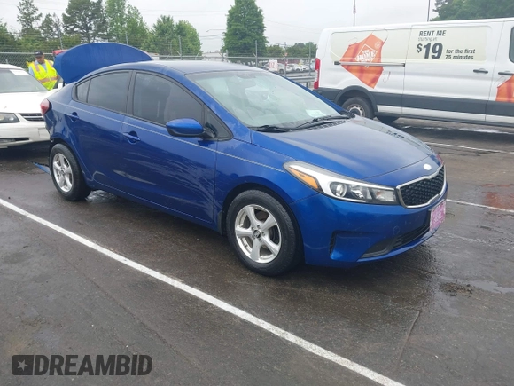 2017 Kia Forte LX with VIN 3KPFK4A73HE139100, listed as a IAAI auction lot 42112650 with 116,222 mi miles and . Bid and sale history available at carsss.com. Image 1.