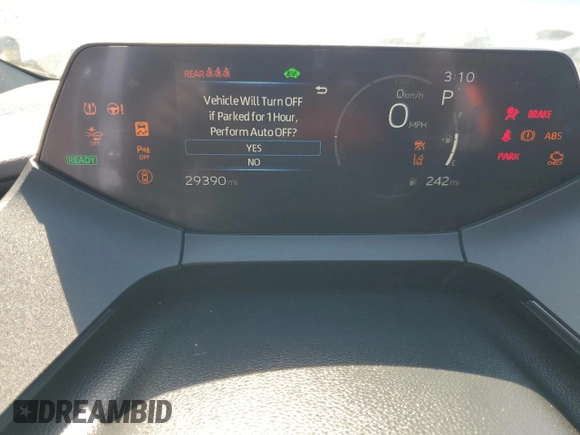 2023 Toyota Prius LE z VIN JTDACAAUXP3013799, wystawiony jako Copart lot #54194645 z przebiegiem 29 390 mil mil oraz Szkoda całkowita • Salvage title. Historia ofert i sprzedaży dostępna na DreamBid. Obrazek 9.