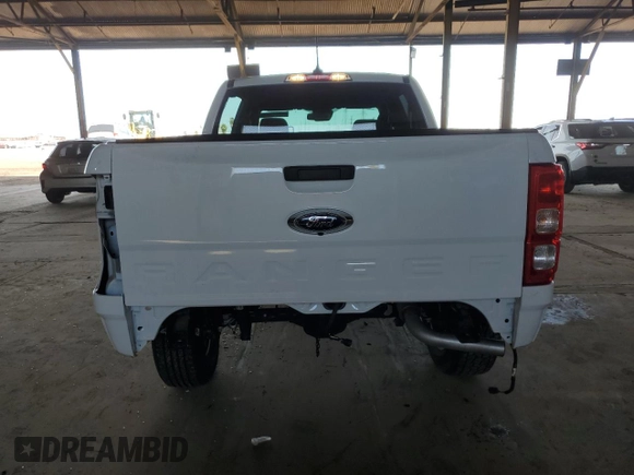 2023 Ford Ranger XL with VIN 1FTER4EH3PLE35119, listed as a Copart auction lot 51995065 with 41,253 mi miles and Salvage Title. Bid and sale history available at carsss.com. Image 6.