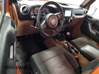 2011 Jeep Wrangler Sahara with VIN 1J4GA5D1XBL557392, listed as a Copart auction lot 56892835 with 109,567 mi miles and Clean title. Bid and sale history available at DreamBid. Image 8.