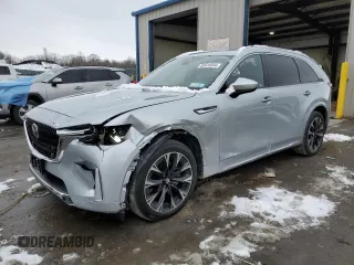 2024 Mazda CX-90 S Premium z VIN JM3KKDHC7R1147911, wystawiony jako Copart lot #83414044 z przebiegiem 11 220 mil mil oraz Szkoda całkowita • Salvage title. Historia ofert i sprzedaży dostępna na DreamBid. Obrazek 1.
