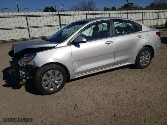 2020 Kia Rio LX with VIN 3KPA24ADXLE311972, listed as a Copart auction lot 46297525 with 40,439 mi miles and Non Repairable. Bid and sale history available at carsss.com. Image 1.