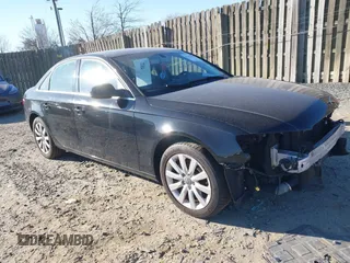 2012 Audi A4 2.0T Premium with VIN WAUBFAFL5CN013202, listed as a IAAI auction lot 41815422 with 140,036 mi miles. Bid and sale history available at carsss.com. Image 1.