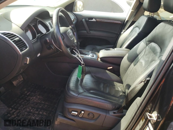 2013 Audi Q7 Premium Plus with VIN WA1LMAFE8DD011475, listed as a Copart auction lot 64720144 with 125,632 mi miles and Salvage title. Bid and sale history available at DreamBid. Image 7.