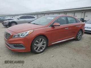 2015 Hyundai Sonata Sport z VIN 5NPE34AB3FH187329, wystawiony jako Copart lot #44172805 z przebiegiem 123 904 mil mil oraz Szkoda całkowita • Salvage title. Historia ofert i sprzedaży dostępna na DreamBid. Obrazek 1.