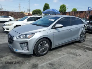 2020 Hyundai Ioniq SE with VIN KMHC65LDXLU211156, listed as a Copart auction lot 63587145 with 40,361 mi miles and Salvage title. Bid and sale history available at DreamBid. Image 1.