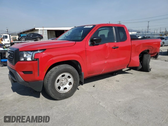 2022 Nissan Frontier S with VIN 1N6ED1CL8NN651745, listed as a Copart auction lot 48946385 with 70,815 mi miles and Salvage title. Bid and sale history available at DreamBid. Image 1.