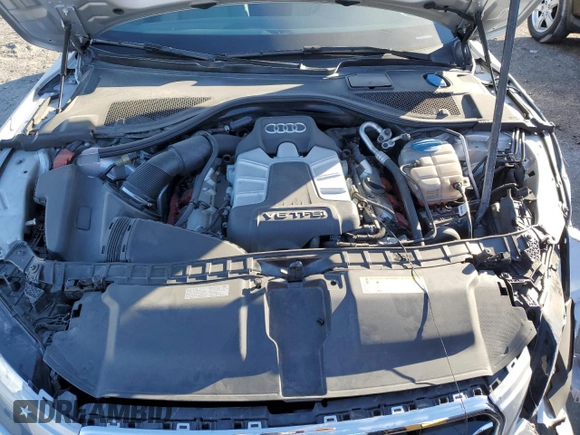 2013 Audi A7 Prestige with VIN WAU2GAFC3DN083800, listed as a Copart auction lot 52752865 with 108,190 mi miles and Salvage title. Bid and sale history available at DreamBid. Image 11.