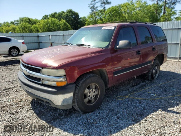2001 Chevrolet Tahoe LS z VIN 1GNEC13T91J258223, wystawiony jako Copart lot #52842035 z przebiegiem 250 599 mil mil oraz Szkoda całkowita • Salvage title. Historia ofert i sprzedaży dostępna na DreamBid. Obrazek 1.