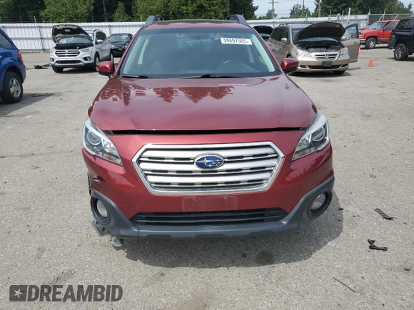 2017 Subaru Outback Premium with VIN 4S4BSAHC8H3248185, listed as a Copart auction lot 59697505 with 115,046 mi miles and Salvage title. Bid and sale history available at DreamBid. Image 5.