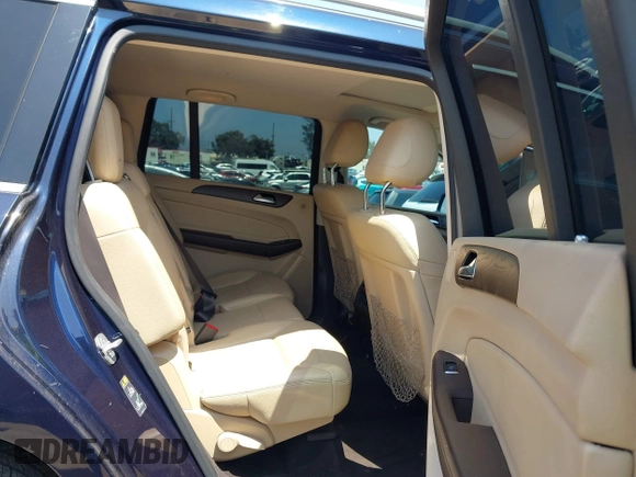 2017 Mercedes-Benz GLS 450 with VIN 4JGDF6EE7HA776876, listed as a IAAI auction lot 42355522 with 130,226 mi miles and . Bid and sale history available at DreamBid. Image 8.