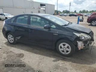 2011 Toyota Prius I with VIN JTDKN3DU2B5312822, listed as a Copart auction lot 54887265 with 107,439 mi miles and Salvage Title. Bid and sale history available at DreamBid. Image 4.