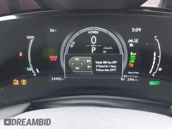 2025 Lexus NX 450h+ Luxury z VIN JTJHKCFZ1S2043125, wystawiony jako IAAI lot #42062361 z przebiegiem 24 902 mil mil oraz . Historia ofert i sprzedaży dostępna na DreamBid. Obrazek 7.