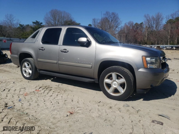 2008 Chevrolet Avalanche LTZ with VIN 3GNFK12388G226299, listed as a Copart auction lot 49407345 with 223,085 mi miles and Salvage Title. Bid and sale history available at carsss.com. Image 4.