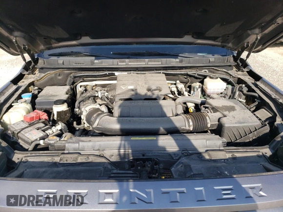 2022 Nissan Frontier SV with VIN 1N6ED1EJXNN650964, listed as a Copart auction lot 69568644 with 42,189 mi miles and Salvage Title. Bid and sale history available at carsss.com. Image 11.