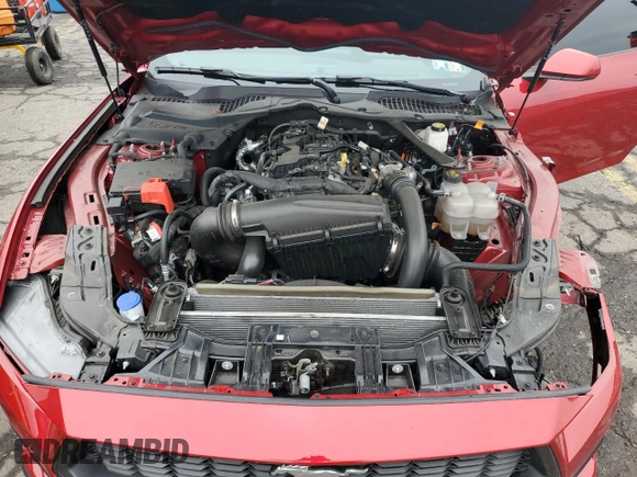 2024 Ford Mustang EcoBoost z VIN 1FAGP8UHXR5118099, wystawiony jako Copart lot #56729295 z przebiegiem 21 347 mil mil oraz Szkoda całkowita • Salvage title. Historia ofert i sprzedaży dostępna na DreamBid. Obrazek 11.