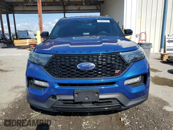 2020 Ford Explorer ST with VIN 1FM5K8GC0LGB47487, listed as a Copart auction lot 51065745 with 44,670 mi miles and Salvage Title. Bid and sale history available at DreamBid. Image 5.