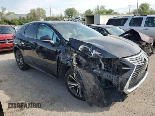 2017 Lexus RX with VIN 2T2BZMCA3HC127316, listed as a Copart auction lot 49983374 with 0 mi miles and Salvage Title. Bid and sale history available at carsss.com. Image 4.