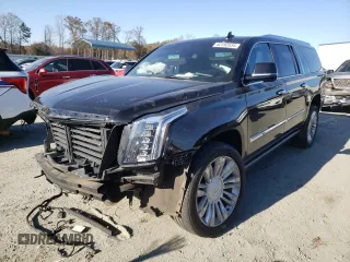 2016 Cadillac Escalade ESV Platinum z VIN 1GYS4KKJ9GR112794, wystawiony jako Copart lot #82392034 z przebiegiem Nie podano mil oraz Szkoda całkowita • Salvage title. Historia ofert i sprzedaży dostępna na DreamBid. Obrazek 1.