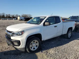 2021 Chevrolet Colorado 2WD Work Truck with VIN 1GCHSBEA2M1113636, listed as a Copart auction lot 48967825 with 134,967 mi miles and Clean Title. Bid and sale history available at carsss.com. Image 1.