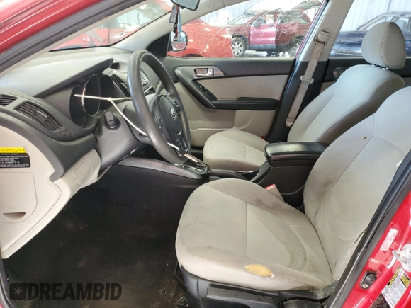 2013 Kia Forte EX with VIN KNAFU4A2XD5656086, listed as a Copart auction lot 72541854 with 195,447 mi miles and Salvage Title. Bid and sale history available at carsss.com. Image 7.