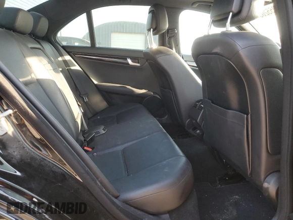 2014 Mercedes-Benz C 250 Sport with VIN WDDGF4HB5ER311927, listed as a Copart auction lot 52055205 with 89,952 mi miles and Salvage title. Bid and sale history available at DreamBid. Image 11.