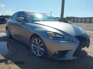 2015 Lexus IS 250 with VIN JTHBF1D20F5061349, listed as a IAAI auction lot 41966439 with 123,224 mi miles and . Bid and sale history available at carsss.com. Image 1.