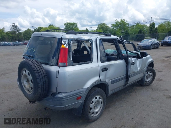 2001 Honda CR-V LX with VIN JHLRD28481C000183, listed as a IAAI auction lot 40053528 with 267,076 mi miles. Bid and sale history available at carsss.com. Image 4.