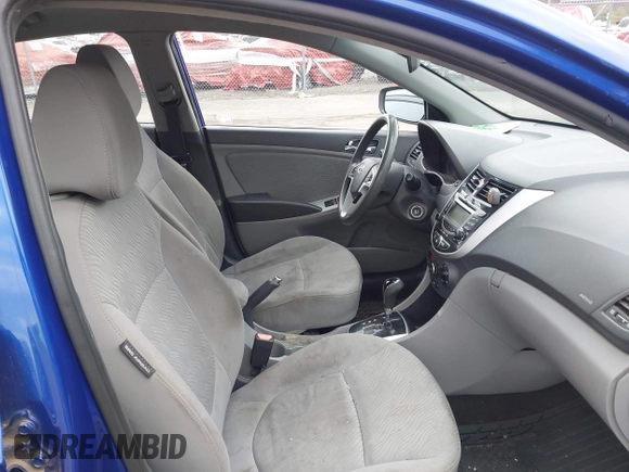 2012 Hyundai Accent GLS z VIN KMHCU4AE8CU115781, wystawiony jako IAAI lot #42057951 z przebiegiem 150 441 mil mil oraz . Historia ofert i sprzedaży dostępna na DreamBid. Obrazek 5.