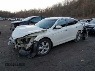 2010 Honda Accord Crosstour EX with VIN 5J6TF1H38AL009880, listed as a Copart auction lot 79829274 with 126,000 mi miles and Salvage Title. Bid and sale history available at carsss.com. Image 1.