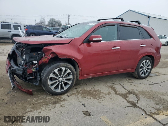 2015 Kia Sorento SX Limited with VIN 5XYKW4A74FG613512, listed as a Copart auction lot 83463954 with 123,529 mi miles and Salvage Title. Bid and sale history available at carsss.com. Image 1.