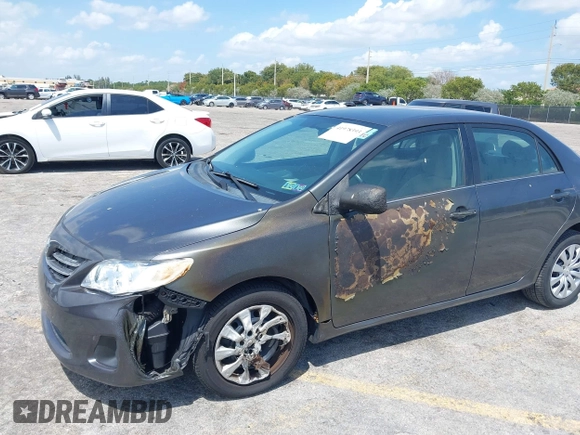 2013 Toyota Corolla L with VIN 2T1BU4EE7DC049698, listed as a IAAI auction lot 41978393 with 48,901 mi miles. Bid and sale history available at carsss.com. Image 6.