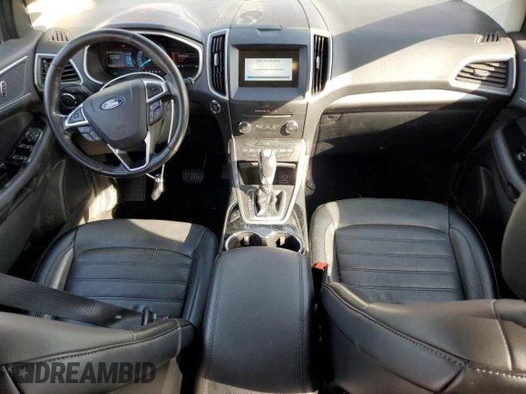 2018 Ford Edge SEL with VIN 2FMPK4J93JBC50017, listed as a Copart auction lot 48211095 with 107,028 mi miles and Salvage Title. Bid and sale history available at carsss.com. Image 8.