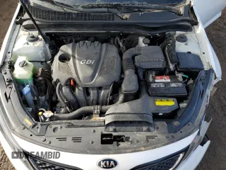 2015 Kia Optima LX with VIN KNAGM4A78F5584825, listed as a Copart auction lot 46266055 with 69,689 mi miles and Salvage Title. Bid and sale history available at DreamBid. Image 11.