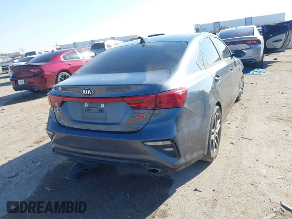 2019 Kia Forte S with VIN 3KPF34AD4KE067673, listed as a IAAI auction lot 41347123 with 161,405 mi miles. Bid and sale history available at carsss.com. Image 4.