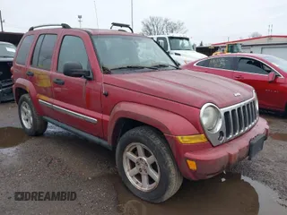 2007 Jeep Liberty Limited with VIN 1J4GL58K17W524722, listed as a IAAI auction lot 41950138 with 138,696 mi miles. Bid and sale history available at carsss.com. Image 1.