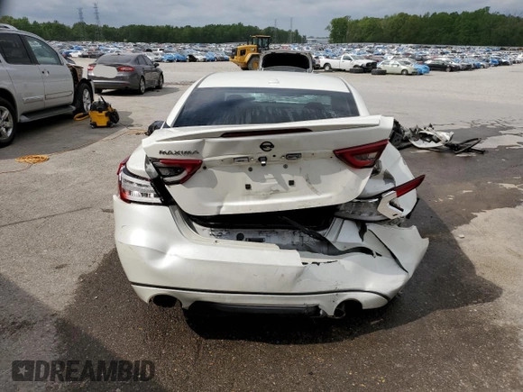 2017 Nissan Maxima SV with VIN 1N4AA6AP0HC389898, listed as a Copart auction lot 53462465 with 151,096 mi miles and Salvage Title. Bid and sale history available at carsss.com. Image 6.