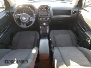 2012 Jeep Compass Latitude with VIN 1C4NJDEB1CD621748, listed as a Copart auction lot 80527374 with 0 mi miles and Salvage Title. Bid and sale history available at carsss.com. Image 8.