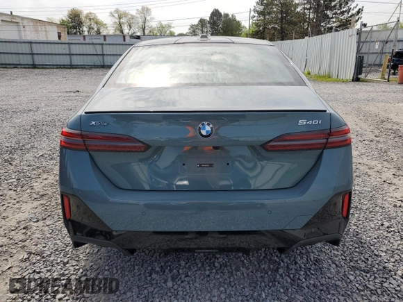 2024 BMW 5 Series 540i xDrive with VIN WBA63FJ03RCR13220, listed as a Copart auction lot 56892445 with Not provided miles and Salvage title. Bid and sale history available at DreamBid. Image 6.