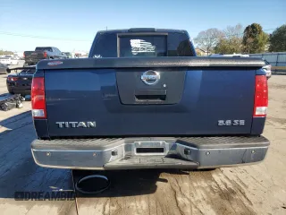 2008 Nissan Titan SE with VIN 1N6BA07D48N317693, listed as a Copart auction lot 76758714 with 126,977 mi miles and Non Repairable. Bid and sale history available at carsss.com. Image 6.