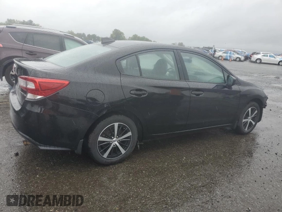 2019 Subaru Impreza Premium with VIN 4S3GKAD67K3602392, listed as a Copart auction lot 58961245 with 35,749 mi miles and Salvage title. Bid and sale history available at DreamBid. Image 3.