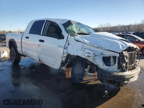 2008 Dodge Ram 3500 SXT with VIN 3D7MX39A68G175859, listed as a Copart auction lot 80986544 with 268,459 mi miles and Salvage Title. Bid and sale history available at carsss.com. Image 4.