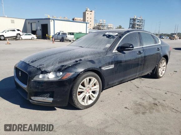2018 Jaguar XF 25t with VIN SAJBR4FX6JCY61663, listed as a Copart auction lot 74427544 with 0 mi miles and Clean Title. Bid and sale history available at carsss.com. Image 1.